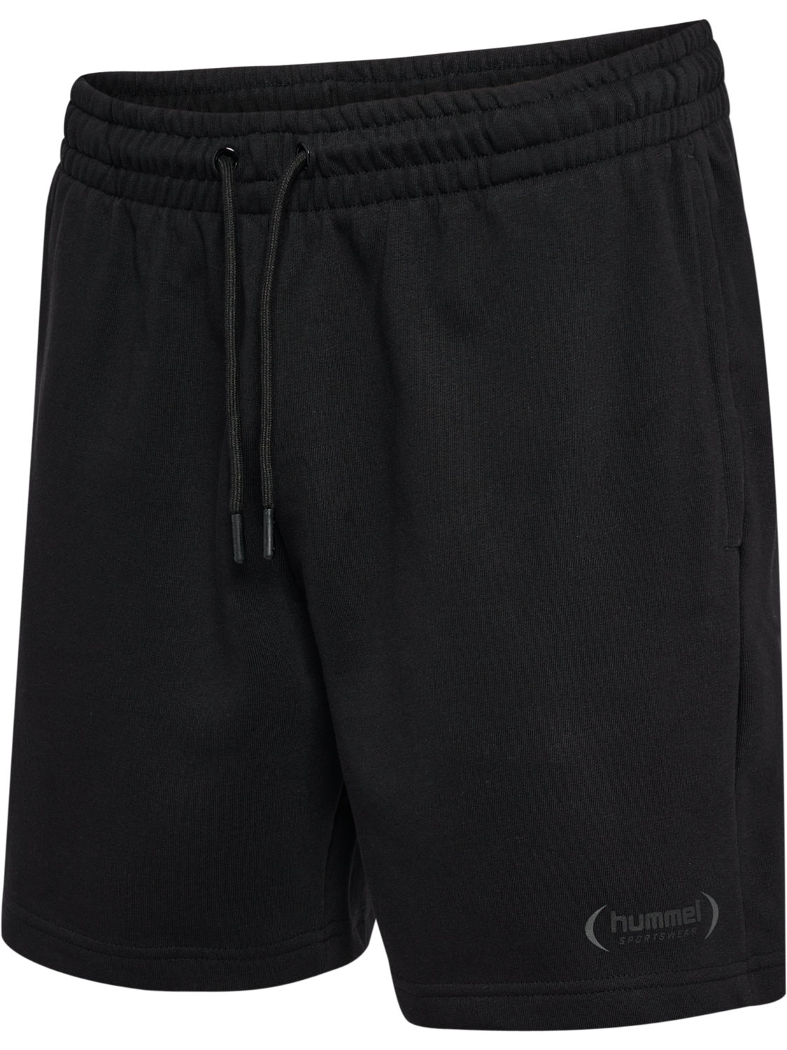 hmlFELIX SWEAT SHORTS, BLACK, packshot