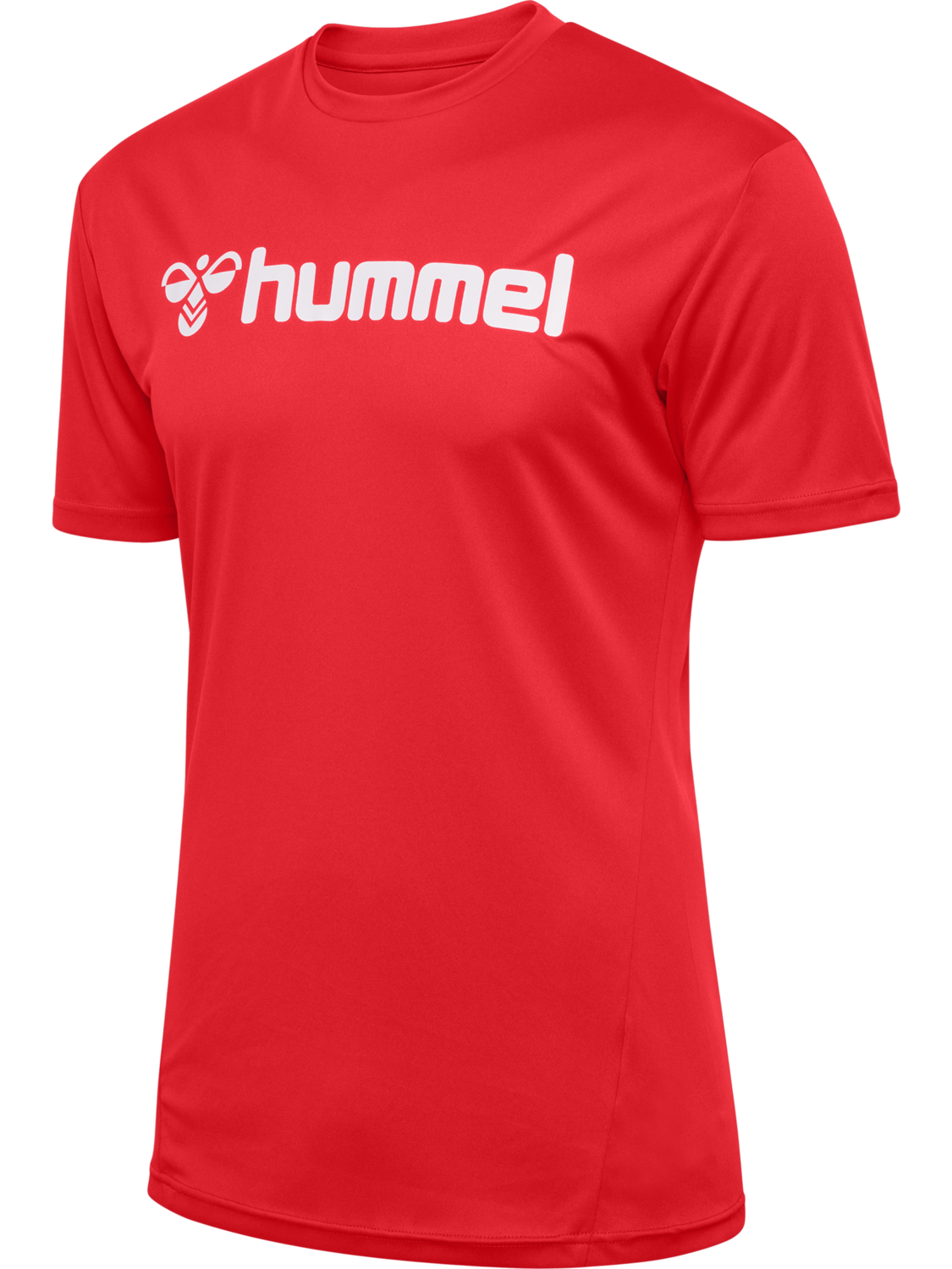 hmlLOGO JERSEY S/S, TRUE RED, packshot