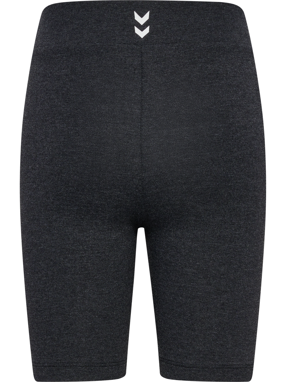 hmlJR LOGO SHORT  TIGHTS, BLACK MELANGE, packshot