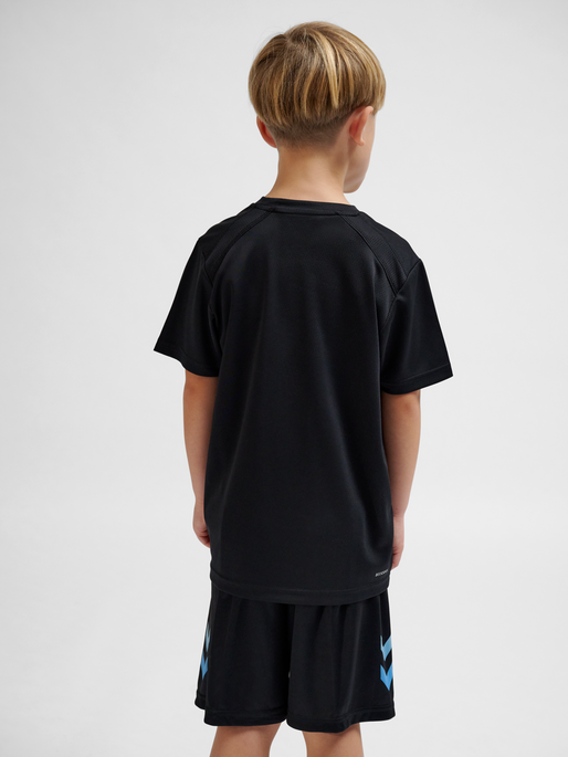 hmlMULTI PL JERSEY KIDS, BLACK, model
