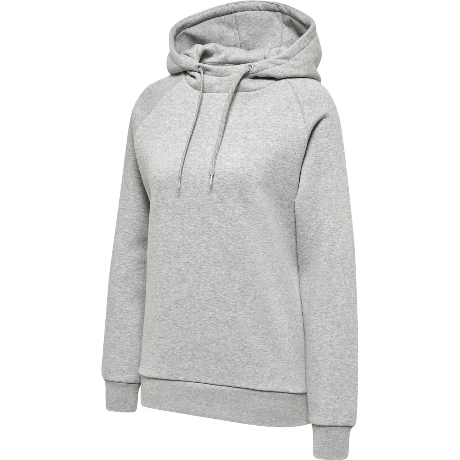 hmlRED HEAVY HOODIE WOMAN, GREY MELANGE, packshot