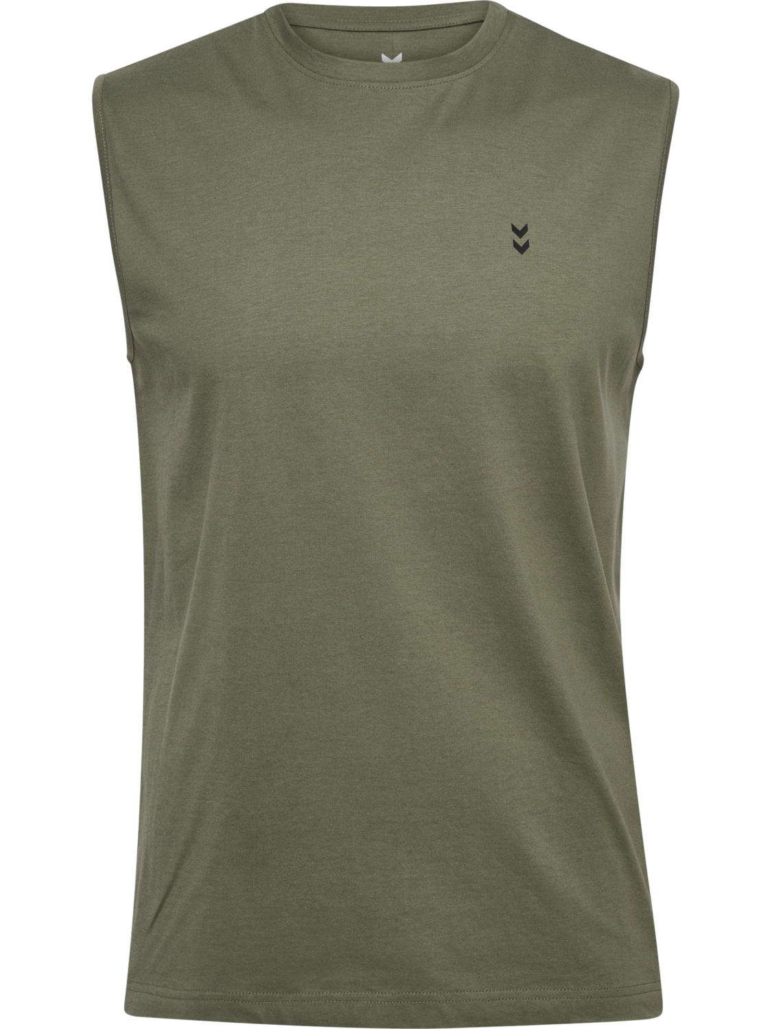 hmlHIIT MUSCLE TANK TOP, DEEP LICHEN GREEN, packshot