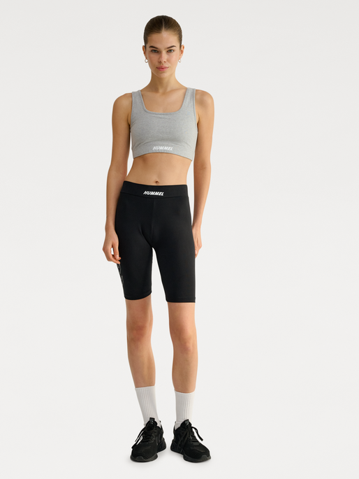 hmlELEMENTAL CO SHORT TIGHTS, BLACK, model