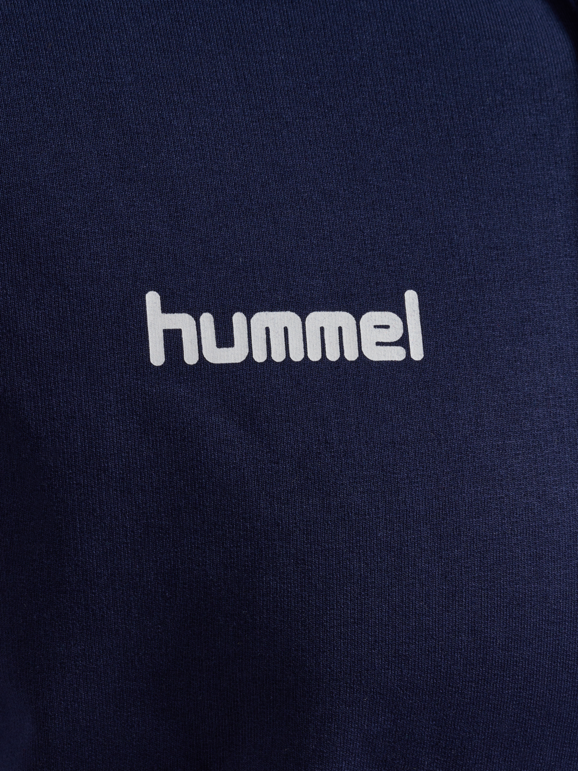 HMLGO COTTON HOODIE, MARINE, packshot