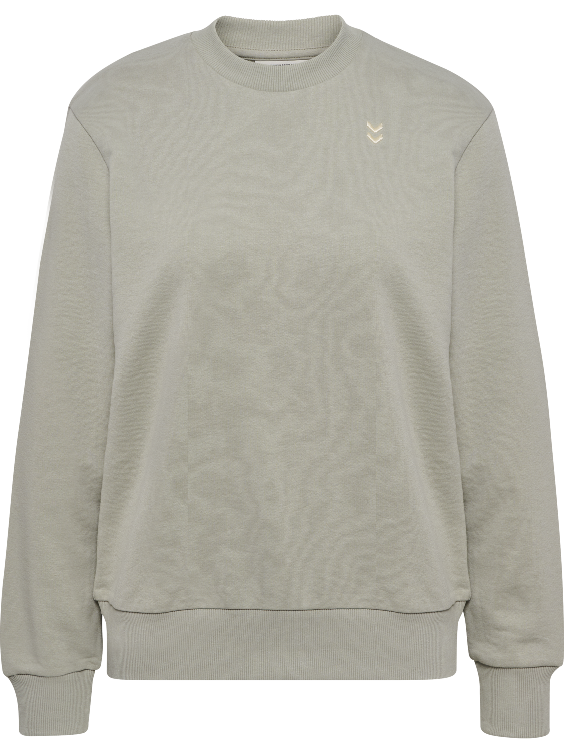 hmlPULSE W SWEAT CREWNECK, SEAGRASS, packshot