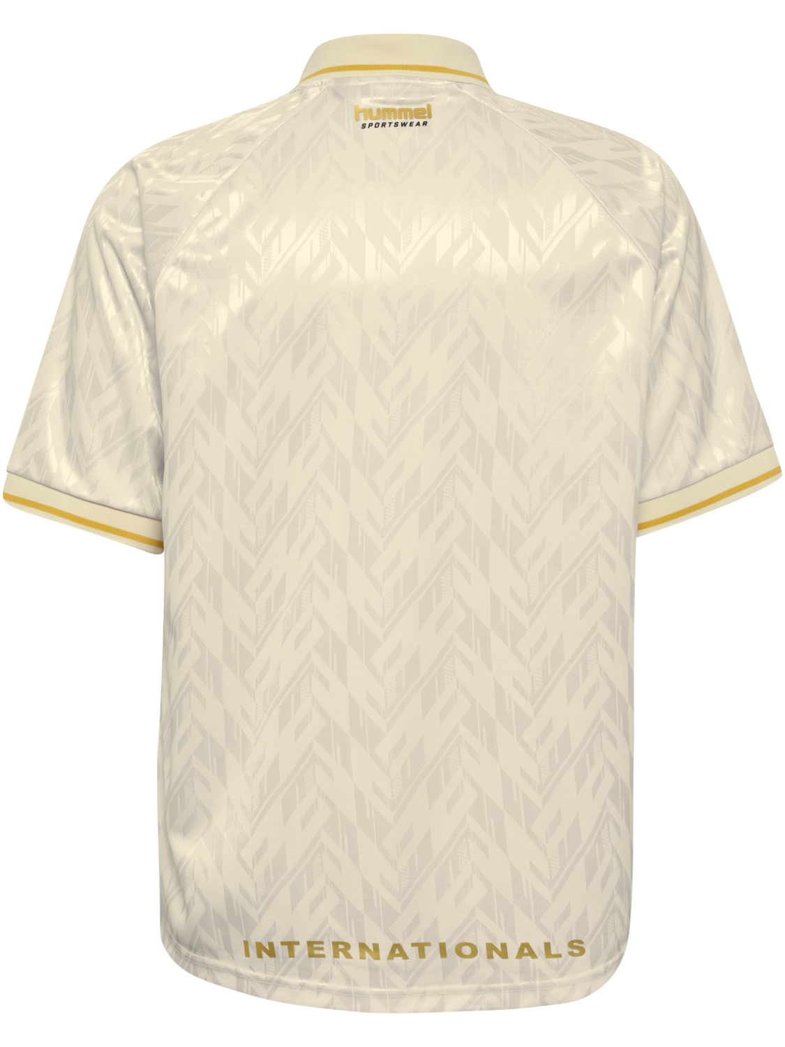 hmlLOOSE BAY SOCCER JERSEY S/S, BLANC DE BLANC, packshot