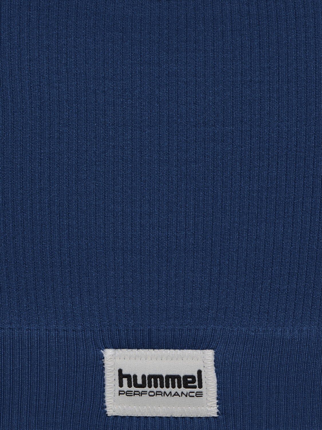 hmlPULSE SEAMLESS RIB BRA, DRESS BLUES, packshot