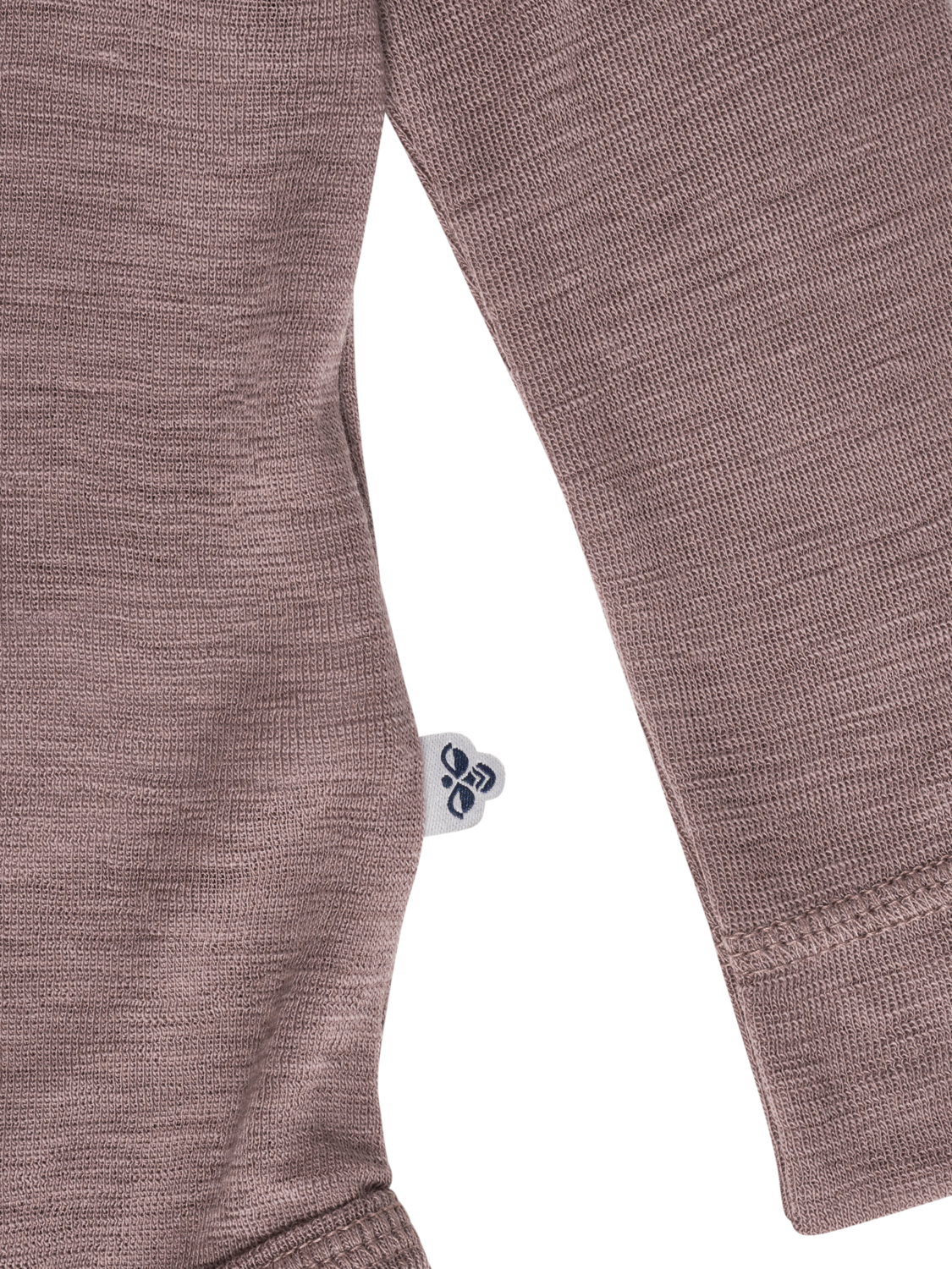 hmlMINI WOOL RIB BODY L/S, TWILIGHT MAUVE, packshot