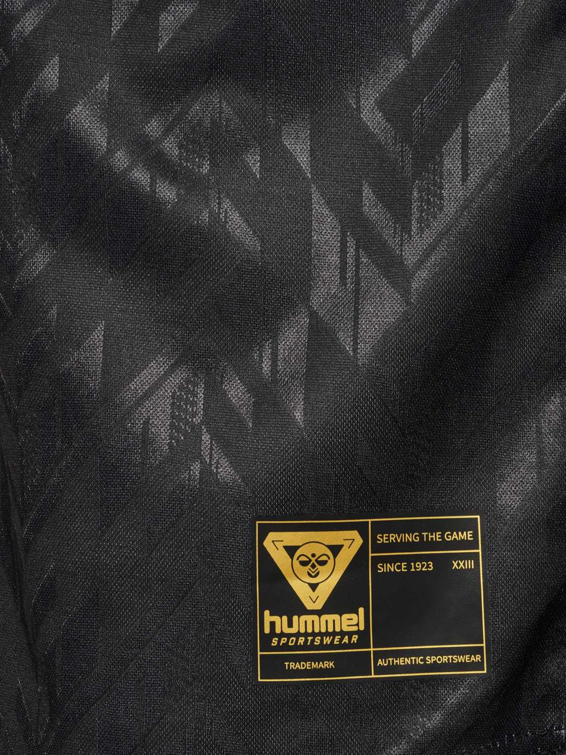 hmlLOOSE BAY SOCCER JERSEY S/S, BLACK, packshot