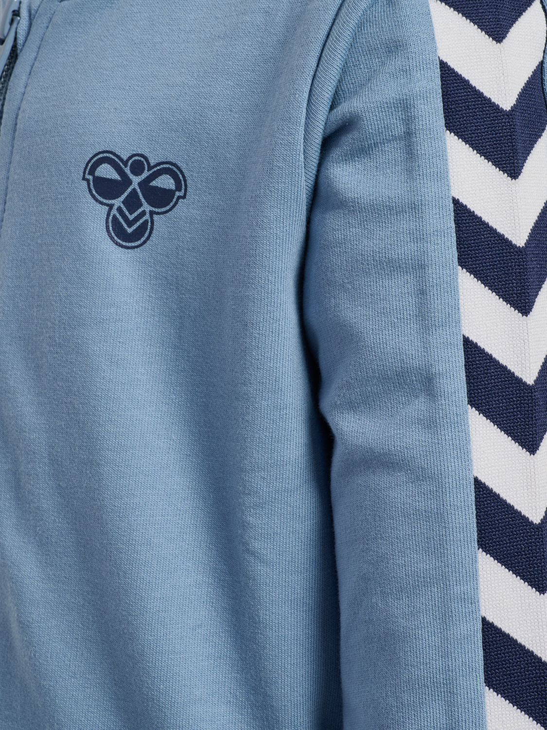 hmlMINI REG CHEVRON SET, FADED DENIM, packshot