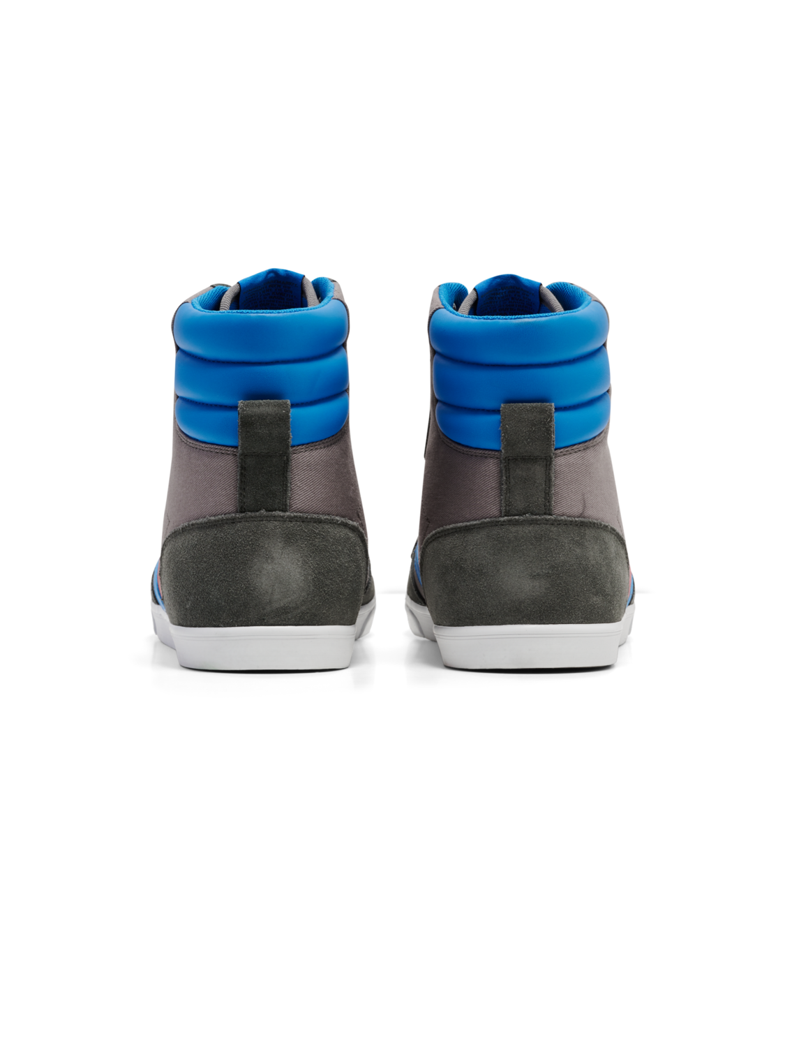 HUMMEL SLIMMER STADIL HIGH, CASTLEROCK/RIBBONRED/BRIL BLUE, packshot