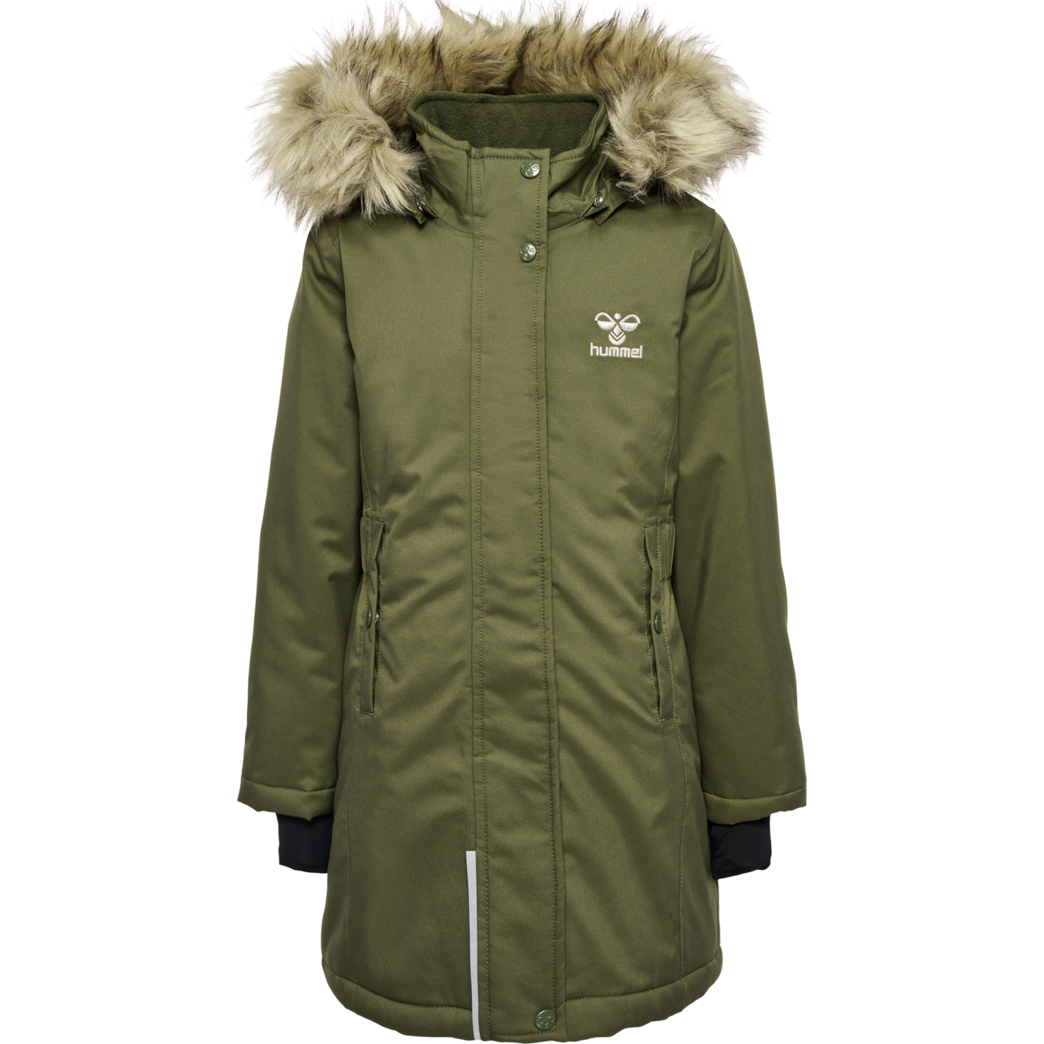 hmlALMA TEX COAT, OLIVE NIGHT, packshot