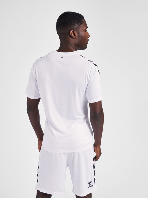 hmlCORE XK POLY JERSEY S/S, WHITE, model