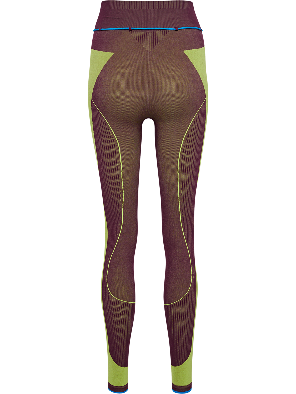 hmlSEAMLESS HIGH WAIST TIGHTS, FIG, packshot