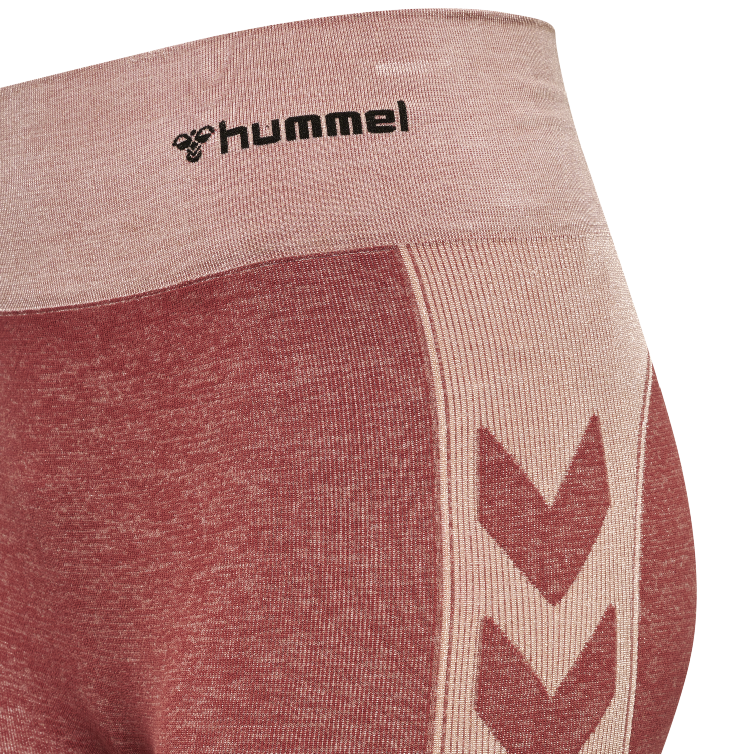 hmlCLEA SEAMLESS CYCLING SHORTS, WITHERED ROSE/ROSE TAN MELANGE, packshot