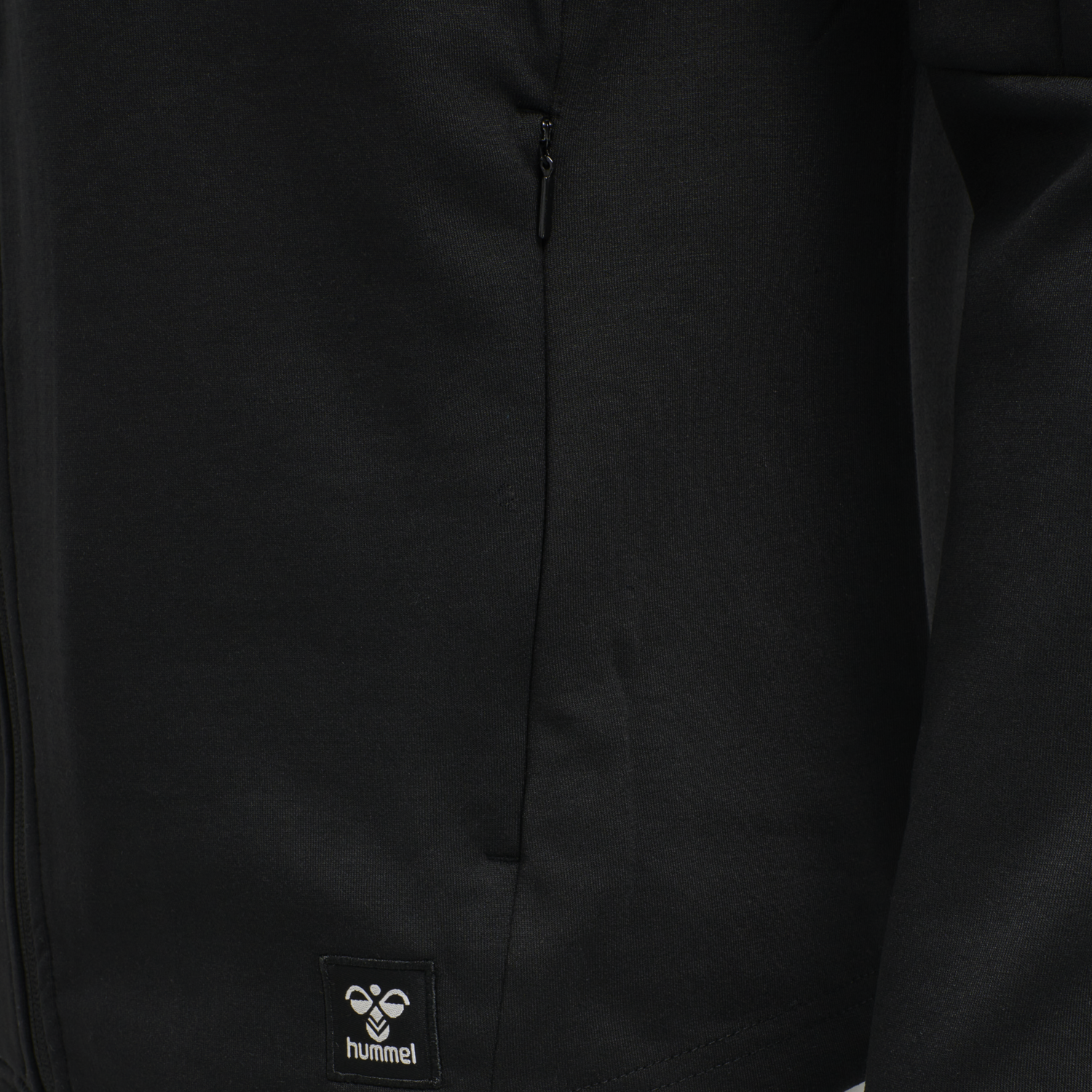 hmlTROPPER ZIP JACKET, BLACK, packshot