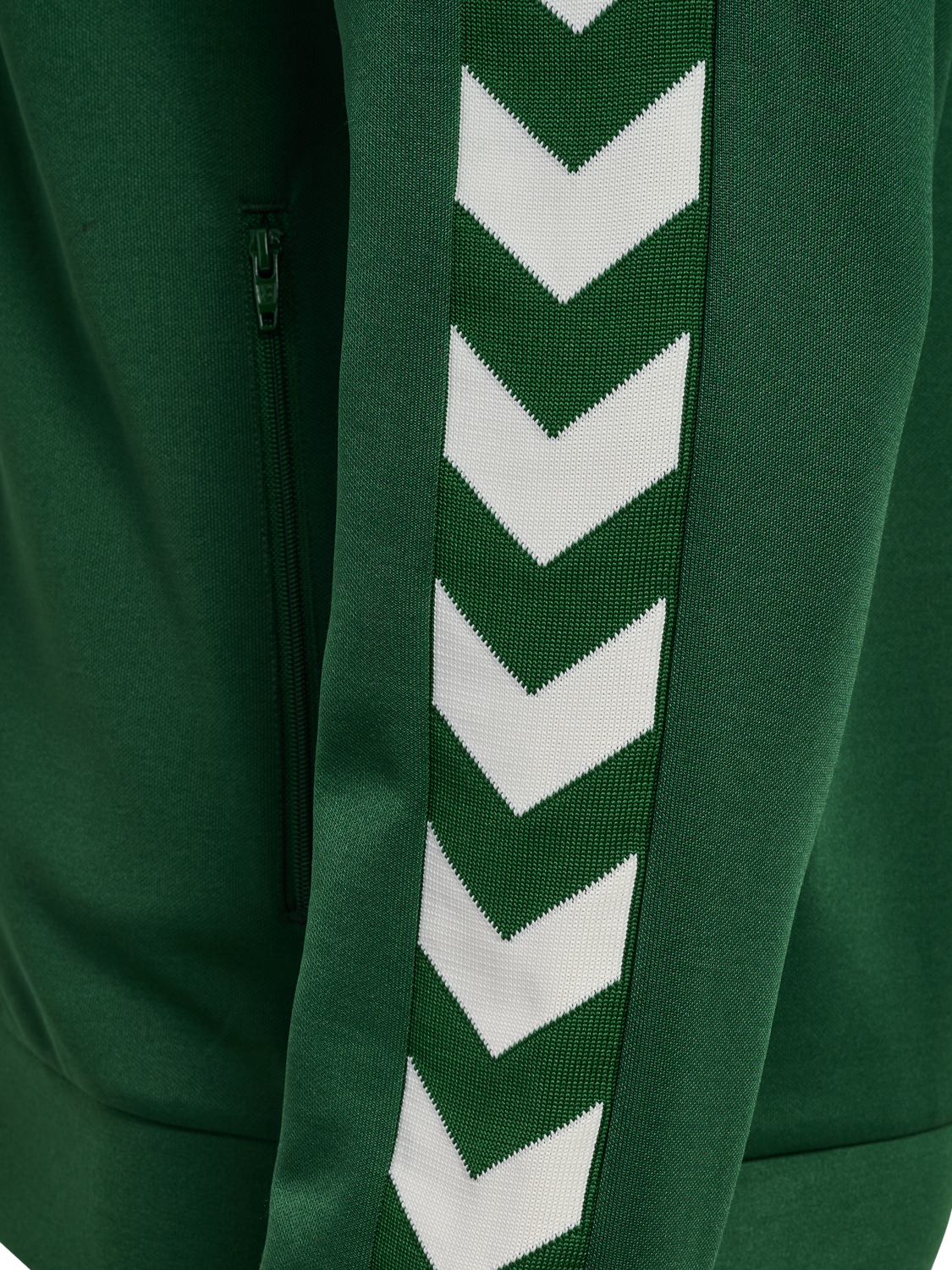 hmlARCHIVE REGULAR POLY ZIP JACKET, EDEN, packshot
