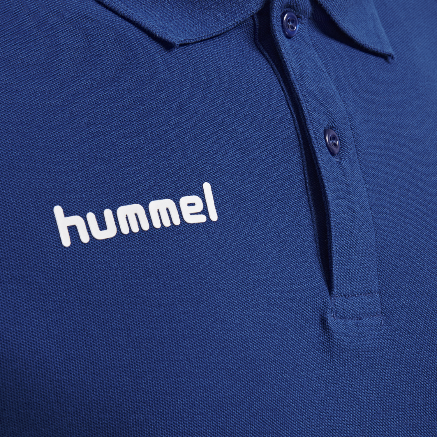 HMLGO COTTON POLO, TRUE BLUE, packshot