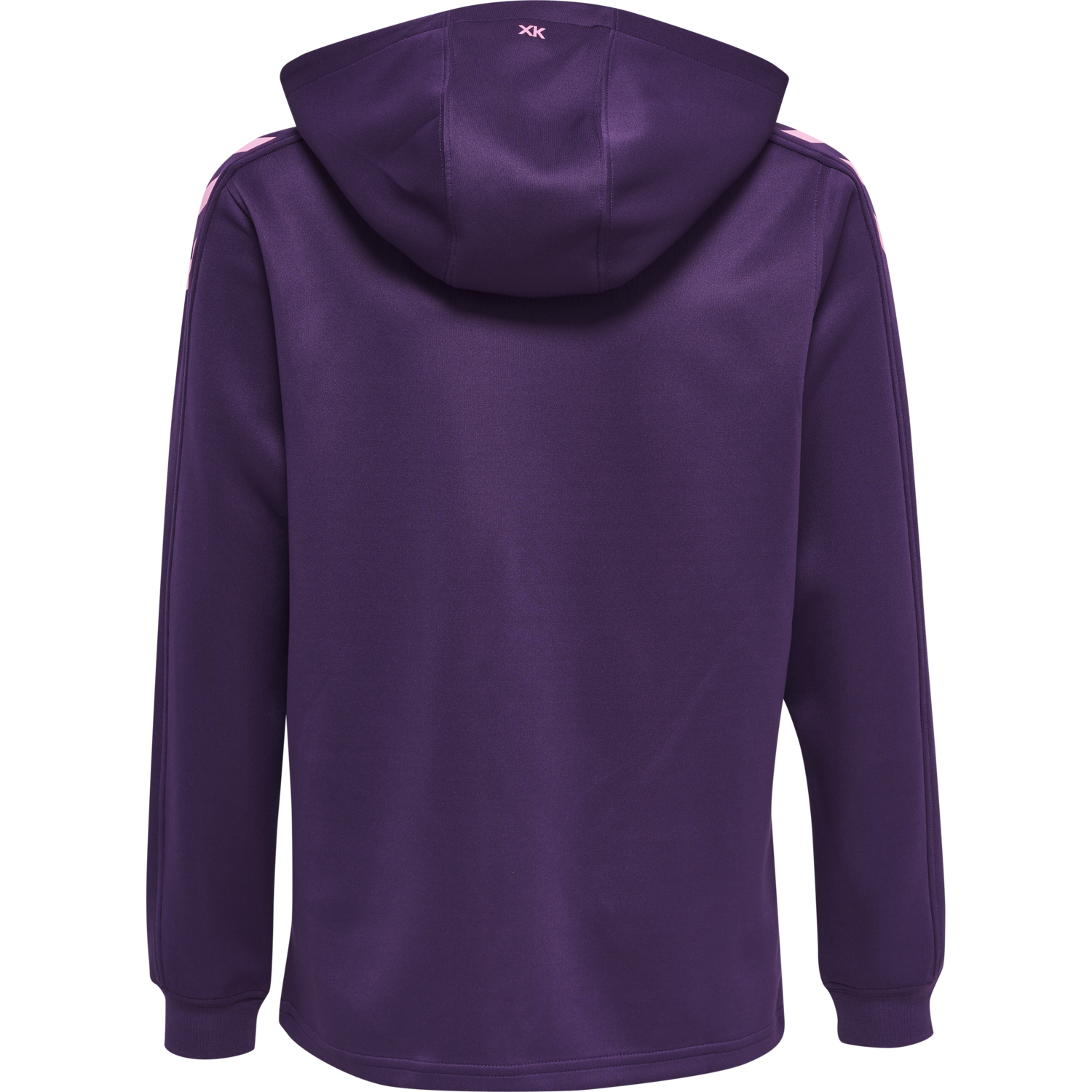 hmlCORE XK POLY KIDS SWEAT HOODIE, ACAI, packshot