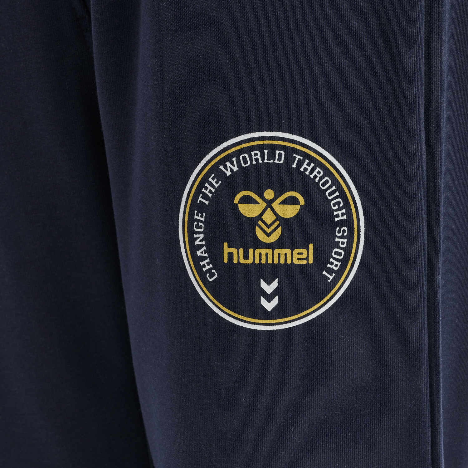 hmlMATH PANTS, BLACK IRIS, packshot