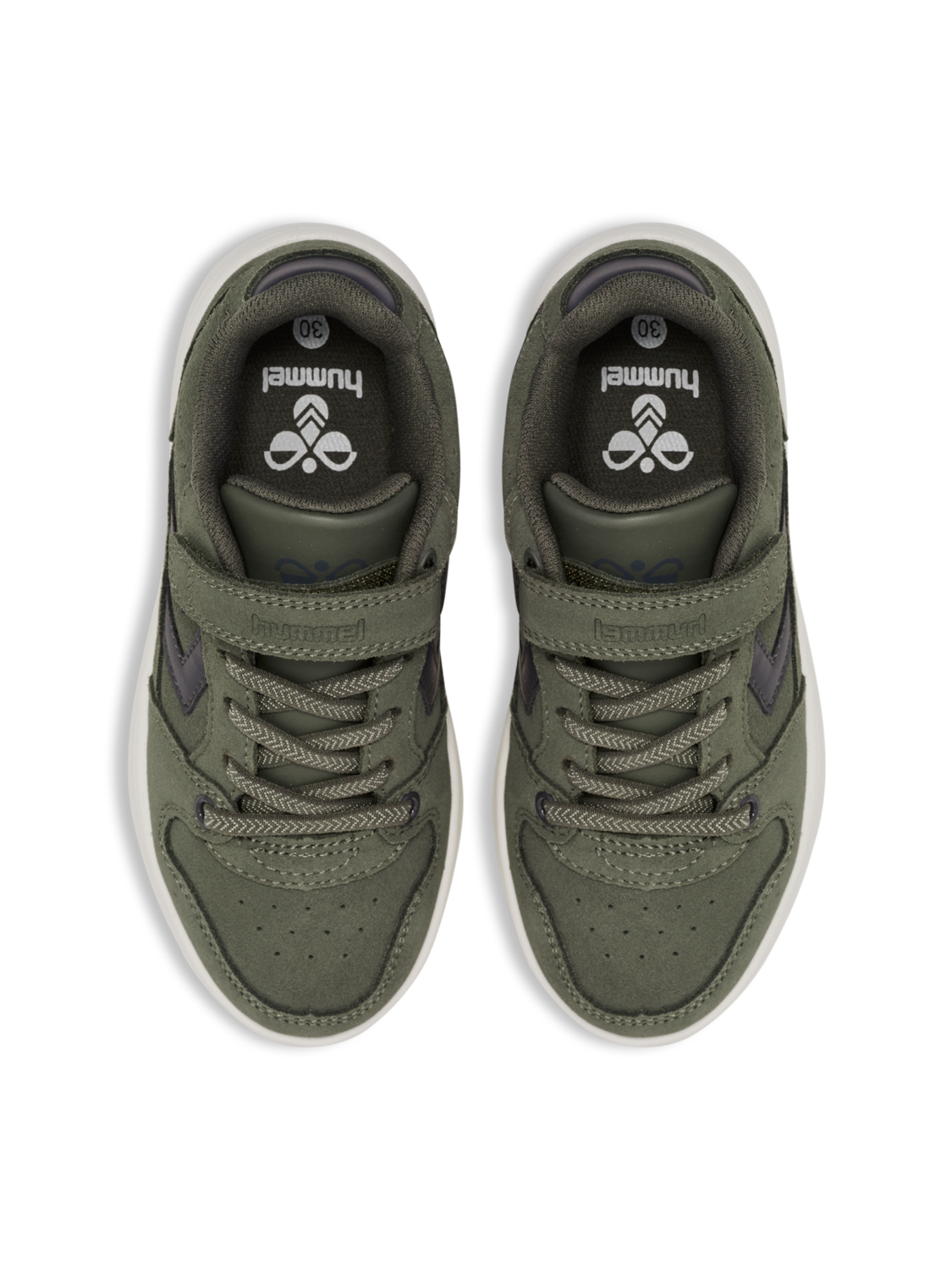 ST. POWER PLAY SUEDE JR, DUSTY OLIVE, packshot