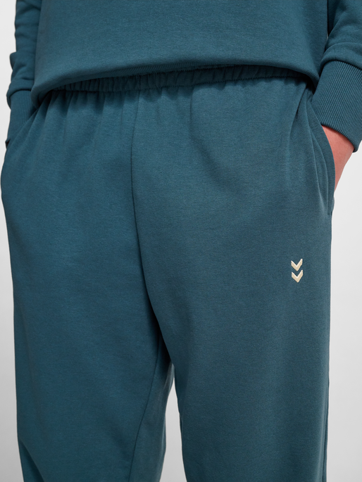 hmlPULSE SWEAT PANTS, STARGAZER, model