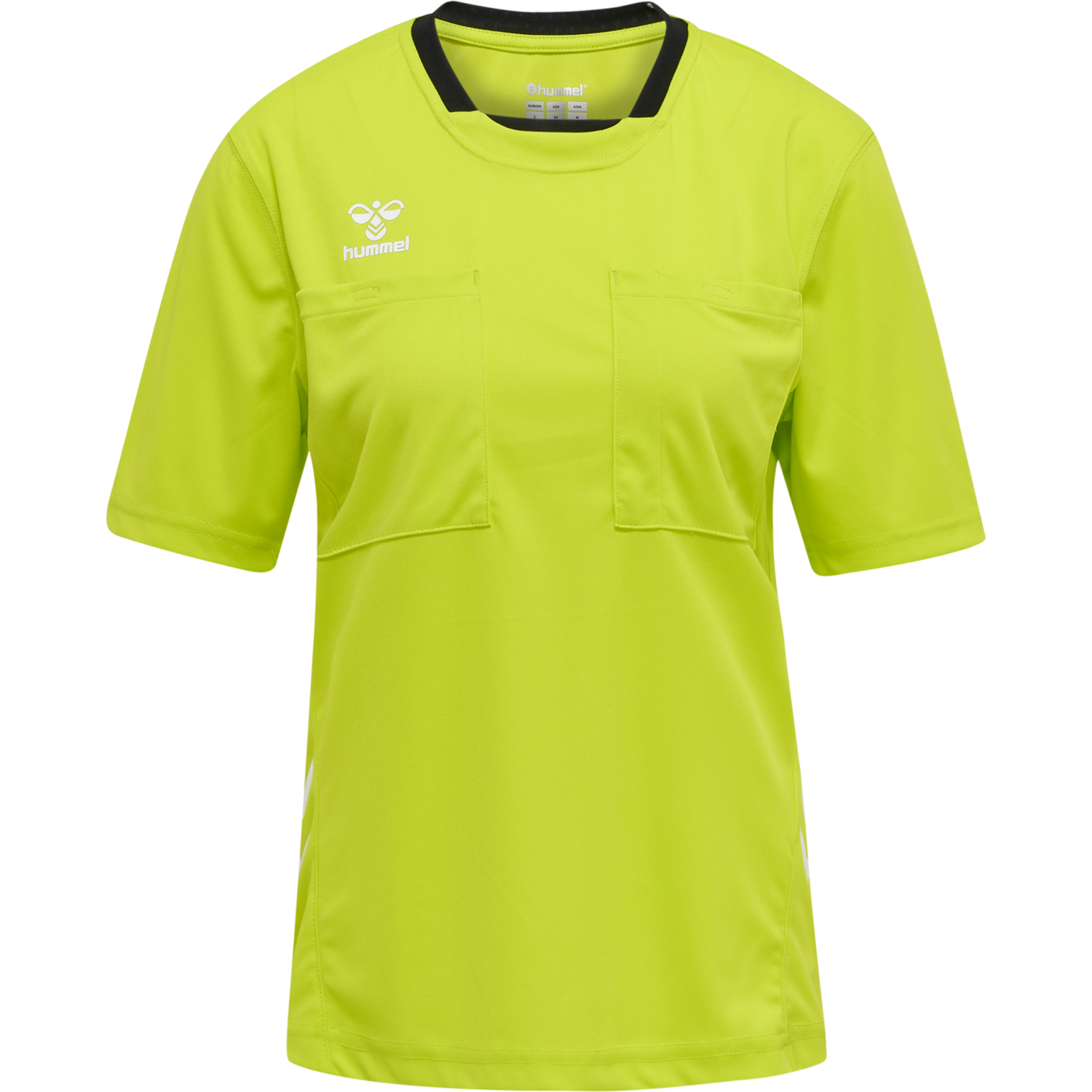 hmlREFEREE CHEVRON WO  JERSEY S/S, EVENING PRIMROSE, packshot