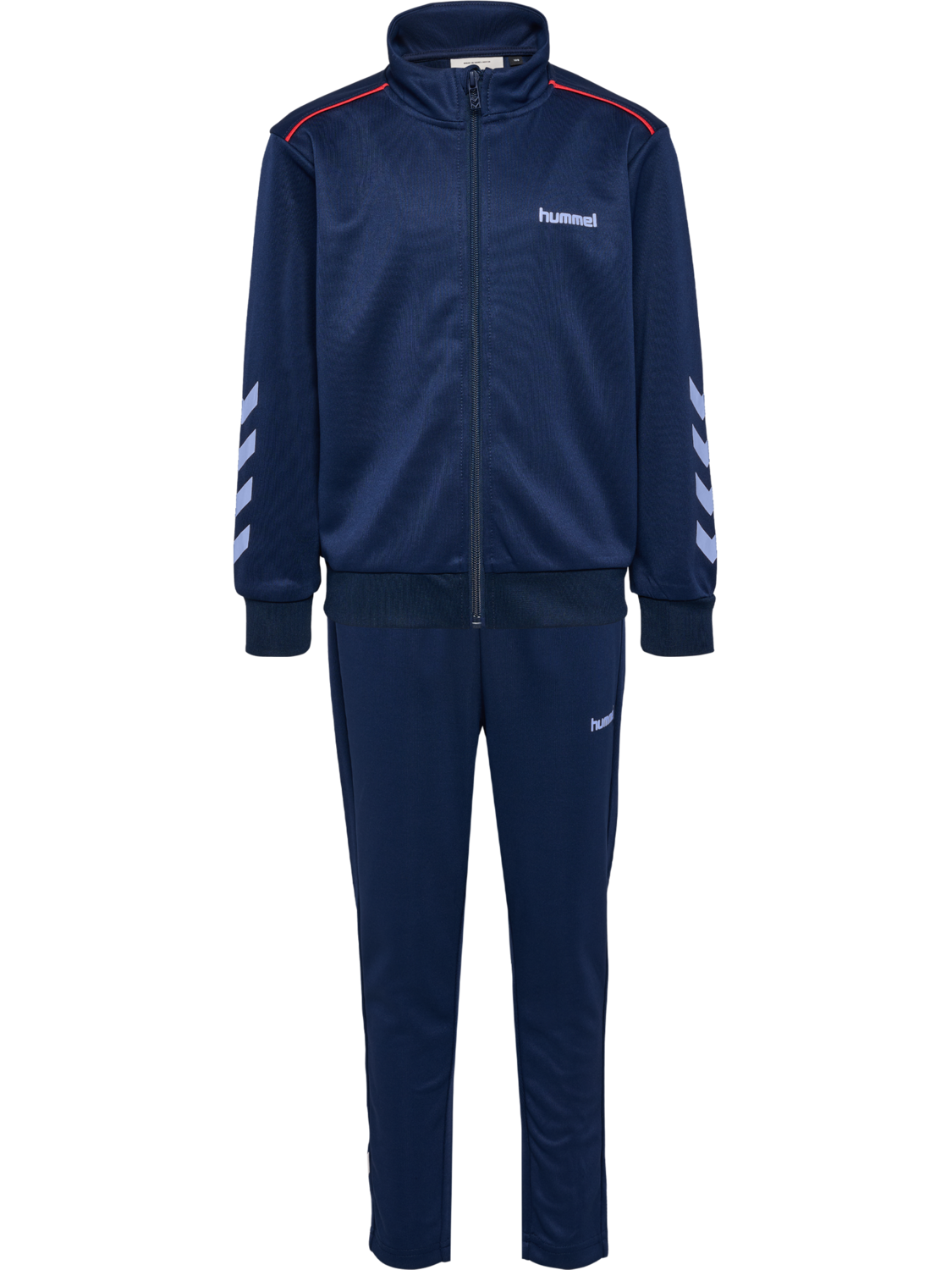 hmlJR TRACKSUIT, DRESS BLUES, packshot