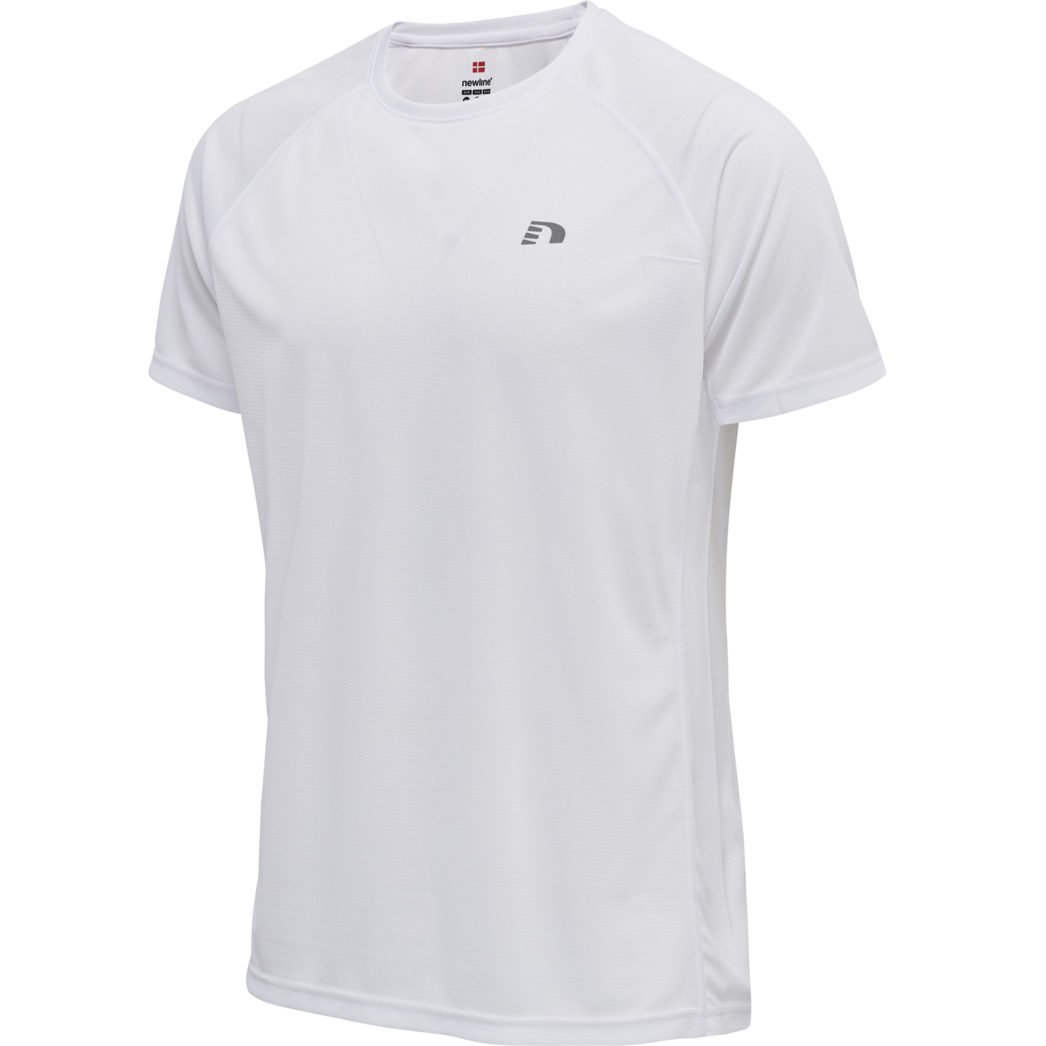 MEN CORE RUNNING T-SHIRT S/S, WHITE, packshot