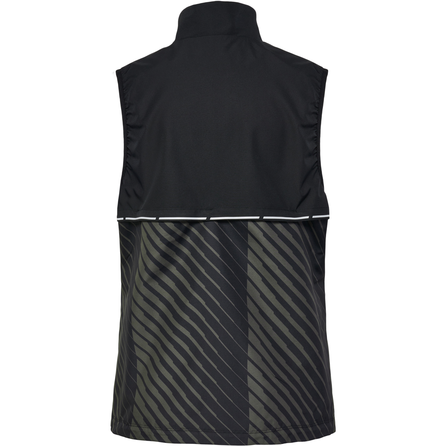 nwlPACE GILET WOMAN, BLACK BELUGA AOP, packshot