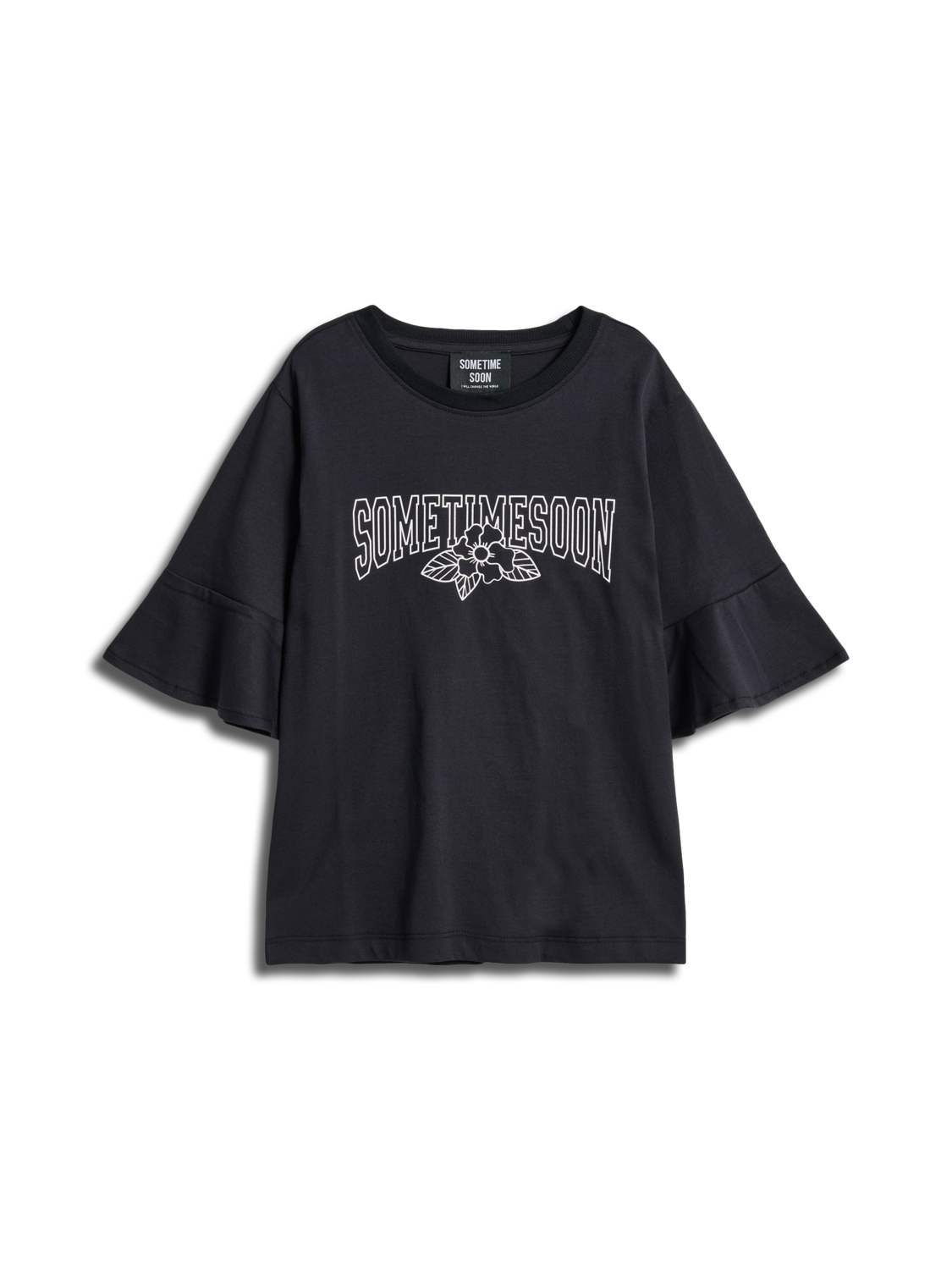 stsDEBBIE T-SHIRT S/S, BLACK, packshot