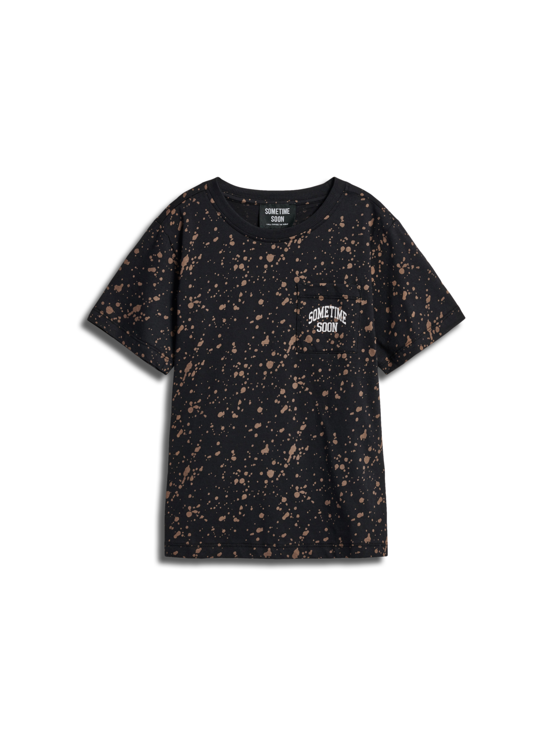 stsJAZZY T-SHIRT S/S, BLACK, packshot
