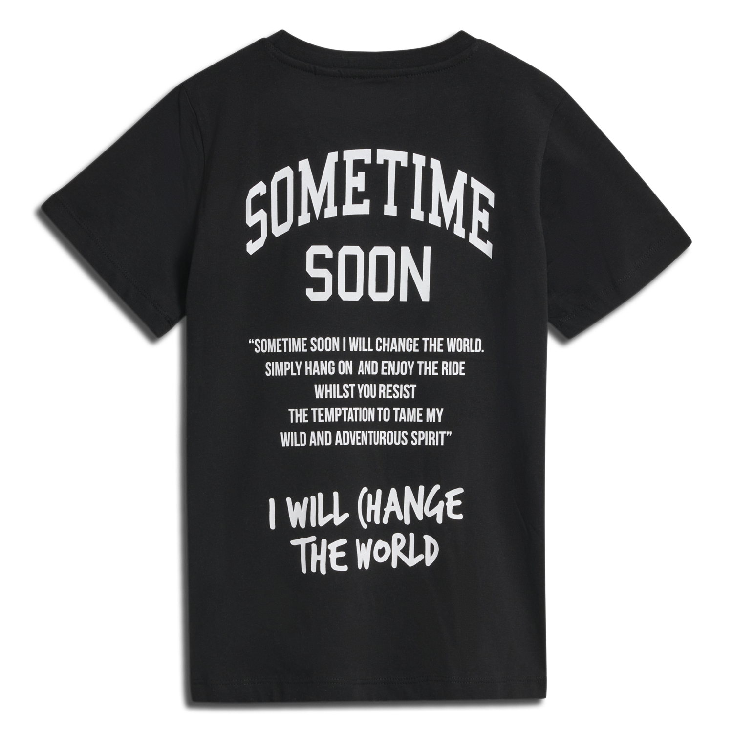 stmDIMAS T-SHIRT S/S, BLACK, packshot